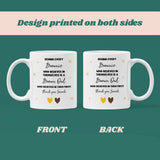 Personalised Brownie Thank You Mug, Behind Every Brownie Mug, Barn Owl Leader Gift, Girlguiding End of Term Gift, Thank You Barn Owl Present