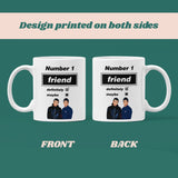 Funny Oasis Fan Mug for Friend, Number 1 Friend Definitely Maybe Mug, Oasis Music Fan Gift for Friend, Best Friend Oasis Birthday Gift