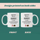 Personalised Beaver Thank You Mug, Behind Every Beaver Mug, Scout Leader Gift, End of Term Beaver Leader Mug, Custom Thank You Beavers Gift