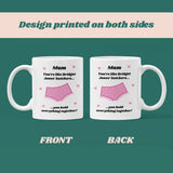 Funny Bridget Jones Knickers Mum Mug, Funny Gift for Mum, Funny Mother's Day Gift, Mum birthday Gift, Funny From Daughter, Mothers Day Mug