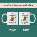 Personalised Father's Day Cockapoo Dad Mug, Funny Dog Dad Gift, Father’s Day Gift from Dog, Dog Lover Gift for Him, Cockapoo Present Owner
