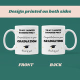 Personalised Daughter Graduation Mug, Personalised Graduation Gift, University Graduate Gift, 2025 Graduation Gift, Daughter Graduation Gift