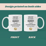 Personalised Netball Coach Thank You Mug, End of Year Netball Gift, Custom Netball Coach Present, Netball Teacher Gift, End of Term Netball