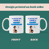 Funny Nessa Crackin' Father in Law Mug, Gavin and Stacey Mug, Funny Gavin and Stacey Gift for Father in Law, Birthday Gift for Father in Law