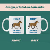 Personalised Funny Horse Whisperer Mug, Horse Obsessed Gift, Horse Lover Gift, Pet Horse Gift, Horse Secret Santa, Funny Equestrian Gift