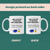 2025 Marathon Runner Gift Mug, 1 Percent Marathon Finisher Mug, Funny Running Gift, 26.2 Mile Achievement, 2025 Marathon Finisher Gift