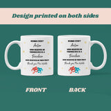 Personalised Drama Teacher Thank You Mug, Behind Every Actor Mug, Drama Coach Gift, End of Year Drama Teacher Gift, Theatre Teacher Present