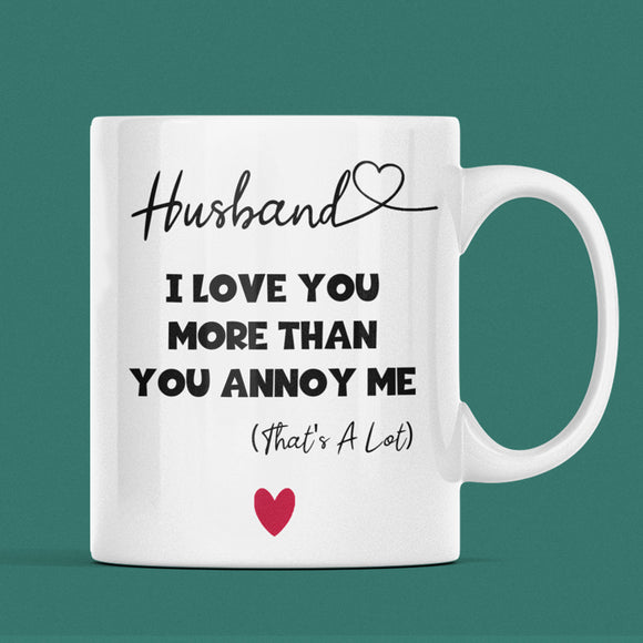 Funny Mug for Husband, Valentines Gift for Him, Husband Birthday Gift, Funny Anniversary Gift for Husband, Funny Christmas Gift for Hubby