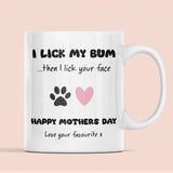 Funny Rude Dog Mum Mother's Day Mug, Gift for Dog Mum, Mother's Day Dog Mum Gift, Furbaby Mum Gift, Dog Mum Era, Funny Gift for Girlfriend