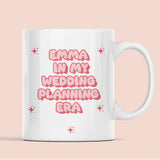 Personalised In My Wedding Planning Era Mug, Just Engaged Present, Engagement Gift, Best Friend Engagement, Colleague Engagement Gift