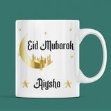 Personalised Eid Mubarak Mug, Custom Name Eid Gift Mug, Islamic Mug for Eid, Eid Present for Friends and Family, Arabic Name Mug, Eid Gift Idea