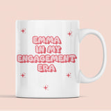 Personalised In My Engagement Era Mug, Just Engaged Present, Engagement Gift, Best Friend Engagement, Colleague Engagement Gift, Engagement