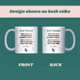 To Great Grandad at Christmas From Bump Mug, New Great Grandad Christmas Gift, Pregnancy Announcement Mug, Christmas Great Grandad Gift