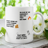 Funny University Survival Mug, Leaving For University, Student Gift