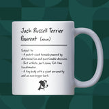 Jack Russell Terrier Parent Definition Mug, Funny Dog Parent Gift, Jack Russell Terrier Owner Mug, Christmas Gift for Jack Russell Terrier
