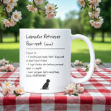 Labrador Parent Definition Mug, Funny Labrador Owner Gift, Dog Parent Mug, Gift from the Dog, Labrador Lover Birthday or Christmas Gift