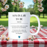 Son-in-Law To Be Definition Mug, Engagement Gift for Son-in-Law, Funny Wedding Mug, Christmas Gift for Son-in-Law, Gift for Future Son-in-Law