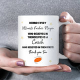 Thank You Ultimate Frisbee Coach Mug, Frisbee Instructor Gift, End of Season Coach Present, Ultimate Frisbee Teacher Gift