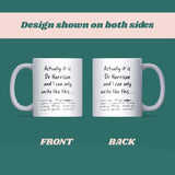 Funny Doctor Mug, Personalised “Actually It’s Doctor” Mug, Medical Student Graduation Gift, NHS GP Coffee Cup, Doctor Appreciation Gift