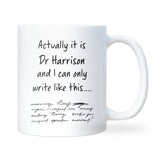 Funny Doctor Mug, Personalised “Actually It’s Doctor” Mug, Medical Student Graduation Gift, NHS GP Coffee Cup, Doctor Appreciation Gift