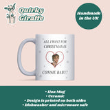 All I Want for Christmas is Connie Baby Mug, TSITP Gift, Conrad Fisher Christmas Gift, TSITP Christmas Gift, TSITP Secret Santa Gift for Fan
