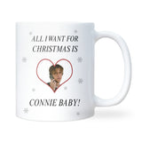 All I Want for Christmas is Connie Baby Mug, TSITP Gift, Conrad Fisher Christmas Gift, TSITP Christmas Gift, TSITP Secret Santa Gift for Fan