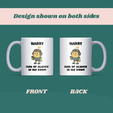 Always In His Room King Mug, Funny Son Birthday Gift, Teenage Boy Christmas Present, Brother Birthday Joke Mug