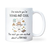 Excited About Baking Mug, Funny Baking Gift, Baker Secret Santa Gift, Baking Birthday Gift, Baking Christmas Mug, Colleague Baking Gift