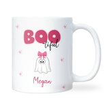 Personalised Boo-tiful Halloween Mug, Girlfriend Halloween Gift, Boo Basket Halloween Gift, Wife Boo Basket, Girl Halloween Mug, For Her