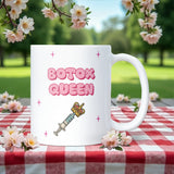 Botox Queen Mug, Funny Aesthetic Mug, Anti-Wrinkle Gift for Her, Botox Treatment Gift, Botox Funny Mug, Botox Humour Mug, Aesthetician Mug