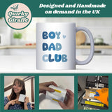 Boy Dad Club Mug, Funny Coffee Mug for Boy Dad, Father’s Day Gift, Birthday Dad to Be Gift