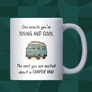 Funny Camper Van Mug, Funny Camper Van Birthday Gift, Funny Campervan Gift, Camper Van for Her, Camping Coffee Mug, Road Trip Adventure Mug