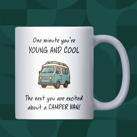Funny Camper Van Mug, Funny Camper Van Birthday Gift, Funny Campervan Gift, Camper Van for Her, Camping Coffee Mug, Road Trip Adventure Mug
