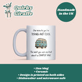 Funny Camper Van Mug, Funny Camper Van Birthday Gift, Funny Campervan Gift, Camper Van for Her, Camping Coffee Mug, Road Trip Adventure Mug