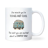 Funny Camper Van Mug, Funny Camper Van Birthday Gift, Funny Campervan Gift, Camper Van for Her, Camping Coffee Mug, Road Trip Adventure Mug