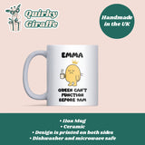 Queen Can’t Function Before 9am Mug, Funny Morning Struggle Mug, Not a Morning Person Gift for Wife or Girlfriend, Secret Santa Gift