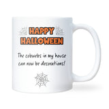 Funny Halloween Mug, Funny Cobwebs Mug, Halloween Joke Mug for Mum, Boo Basket Gift, Funny Girlfriend Halloween Mug, Boo Box Gift for Her