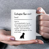 Cockapoo Pawrent Definition Mug, Cockapoo Owner Gift, Funny Dog Parent Mug, Cockapoo Christmas Gift, Cockapoo Mum Gift, Cockapoo Dad Gift