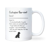 Cockapoo Pawrent Definition Mug, Cockapoo Owner Gift, Funny Dog Parent Mug, Cockapoo Christmas Gift, Cockapoo Mum Gift, Cockapoo Dad Gift