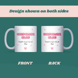 Corporate Slay Mug, Congrats on Your New Job Mug, Personalised Pink Coffee Cup, Girly Aesthetic Office Gift, Work Promotion Gift for Her