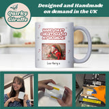 Personalised Photo Grandad Mug, “Happy First Christmas As My Grandad”, New Grandad Gift from Baby, First Christmas Grandad Keepsake, Christmas Mug for Grandad
