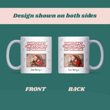 Personalised Photo Grandad Mug, “Happy First Christmas As My Grandad”, New Grandad Gift from Baby, First Christmas Grandad Keepsake, Christmas Mug for Grandad