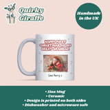 Personalised Photo First Christmas as My Great Grandad Mug, Christmas Great Grandchild Keepsake Gift, 2025 Christmas for New Great-Grandad
