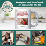 Happy First Christmas as My Great Nanny Mug, Personalised Photo Mug, New Great Nanny Gift from Baby, First Christmas Keepsake for Nanny, Christmas Gift for Great Nan
