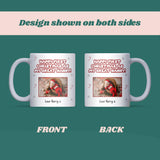 Happy First Christmas as My Great Nanny Mug, Personalised Photo Mug, New Great Nanny Gift from Baby, First Christmas Keepsake for Nanny, Christmas Gift for Great Nan