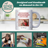 Personalised Photo Happy First Christmas As My Nanny Mug, New Nanny Gift from Baby, Nanny Christmas Keepsake, Personalised Grandparent Mug, First Christmas with Grandchild