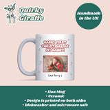 Personalised Photo Happy First Christmas As My Nanny Mug, New Nanny Gift from Baby, Nanny Christmas Keepsake, Personalised Grandparent Mug, First Christmas with Grandchild
