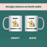 Football King Mug, Funny Football Gift for Him, Boyfriend or Husband Football Lover Mug, Birthday Gift, Secret Santa Football, Christmas