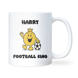 Football King Mug, Funny Football Gift for Him, Boyfriend or Husband Football Lover Mug, Birthday Gift, Secret Santa Football, Christmas