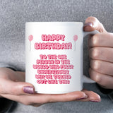 Funny Sister Birthday Mug, Funny Christmas Gift for Sister, Sister Joke Gift, Sister Birthday Keepsake, From Sister to Sister Birthday Gift
